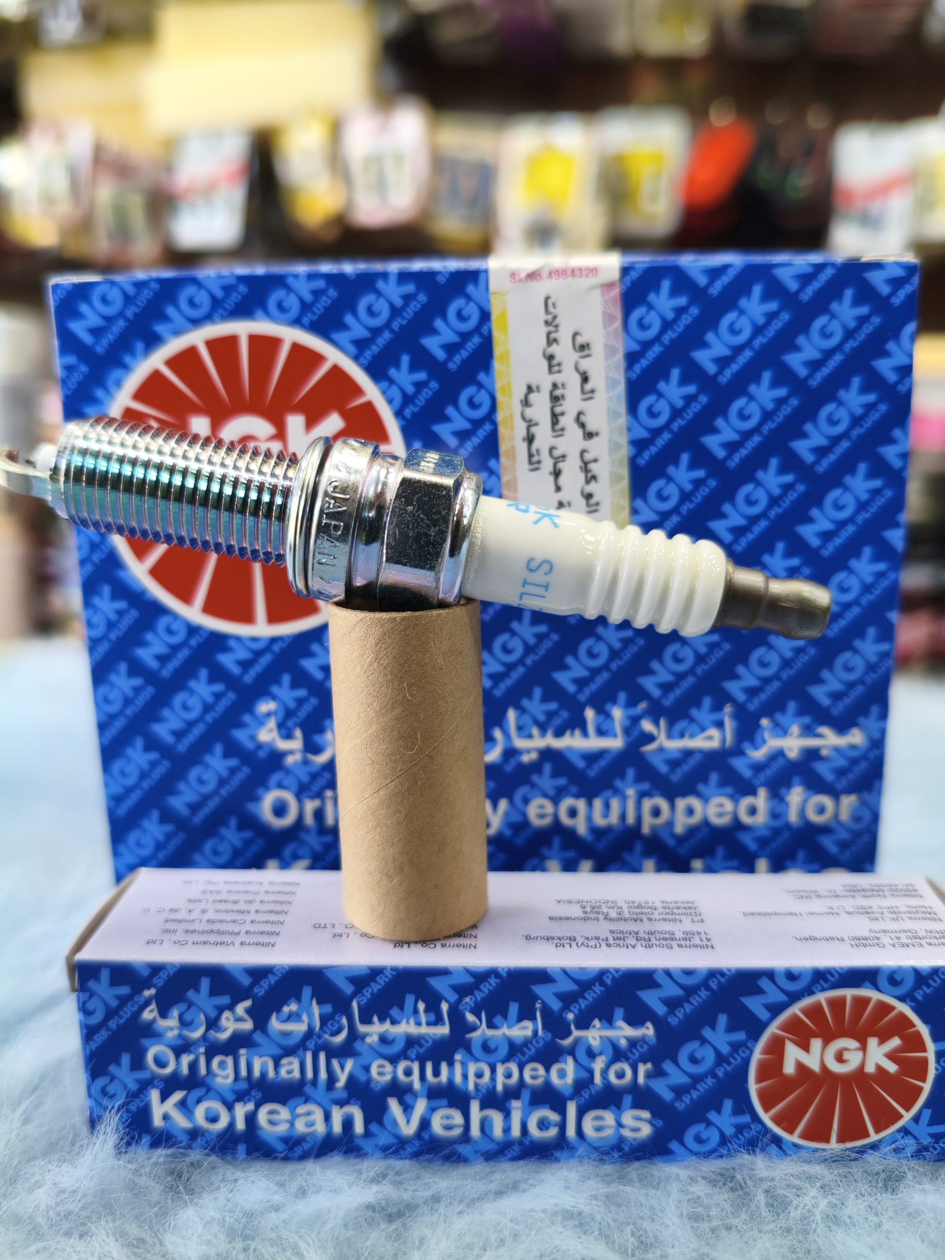 شمع پایه بلند ایریدیوم یورو4 ان جی کی اصلی ژاپن NGK SILZKR7B11-97789